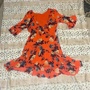 Miss Me Floral High Low Dress